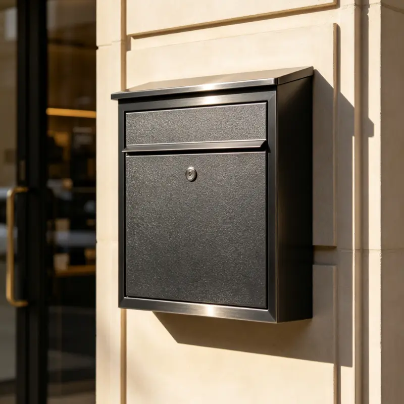Metal Post Boxes Wall Mounted
