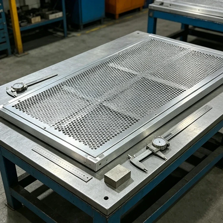 Perforated Metal Frame Panel
